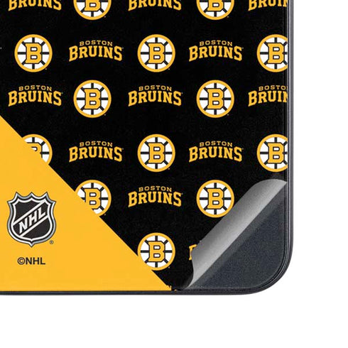 NHL Boston Bruins Pattern Galaxy A54 5G Skin
