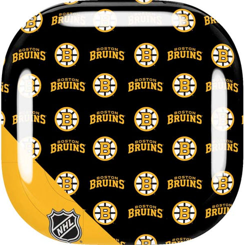 NHL Boston Bruins Pattern Galaxy Buds Live Skin