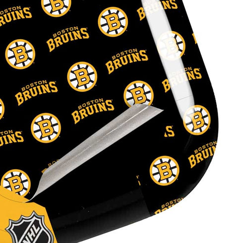 NHL Boston Bruins Pattern Galaxy Buds Live Skin