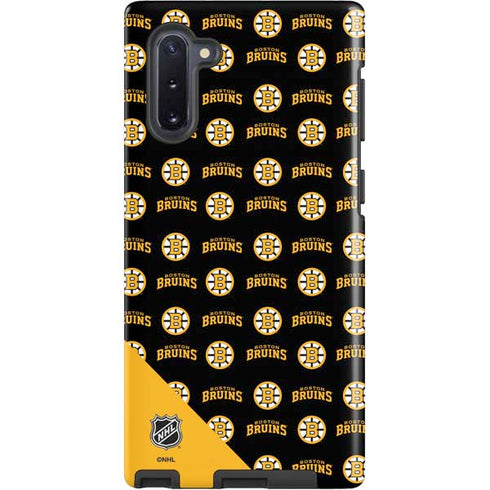 NHL Boston Bruins Pattern Galaxy Note 10 Pro Case
