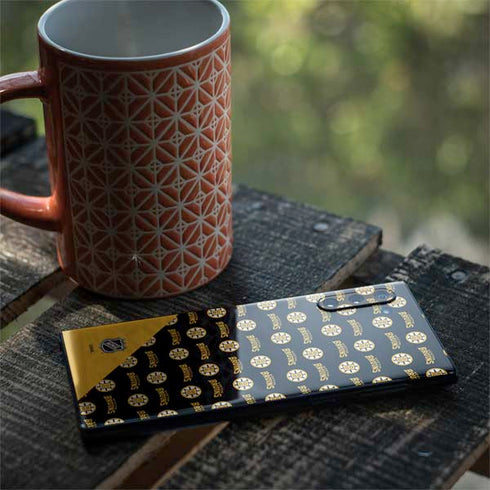 NHL Boston Bruins Pattern Galaxy Note 10 Skin