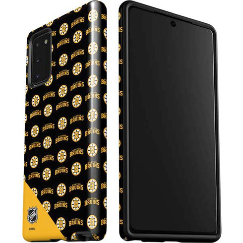 NHL Boston Bruins Pattern Galaxy Note20 5G Pro Case