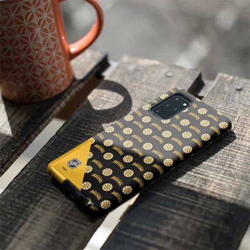 NHL Boston Bruins Pattern Galaxy S20 Plus Pro Case