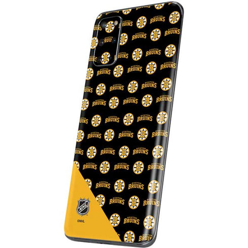 NHL Boston Bruins Pattern Galaxy S20 Plus Skin