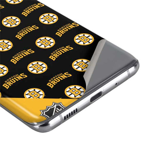NHL Boston Bruins Pattern Galaxy S20 Ultra 5G Skin