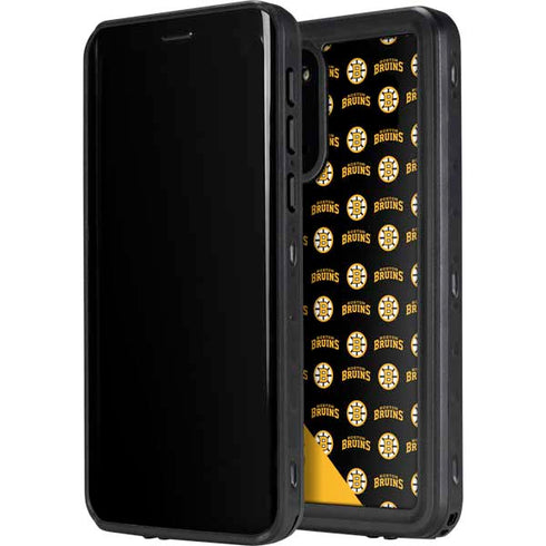NHL Boston Bruins Pattern Galaxy S20 Waterproof Case