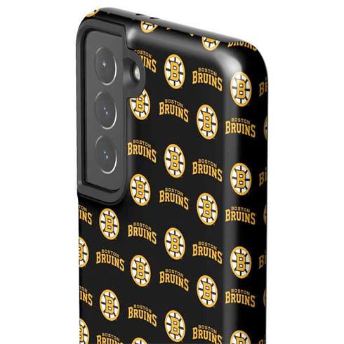 NHL Boston Bruins Pattern Galaxy S21 5G Pro Case