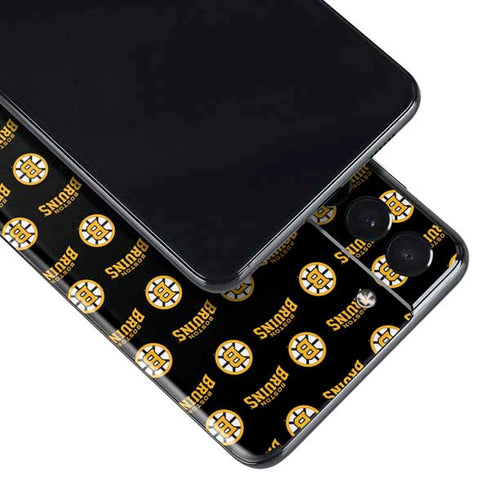 NHL Boston Bruins Pattern Galaxy S21 Plus 5G Skin