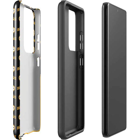 NHL Boston Bruins Pattern Galaxy S21 Ultra 5G Pro Case