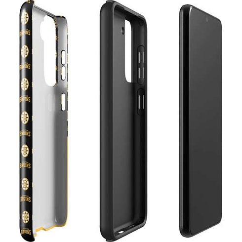 NHL Boston Bruins Pattern Galaxy S22 Plus Pro Case
