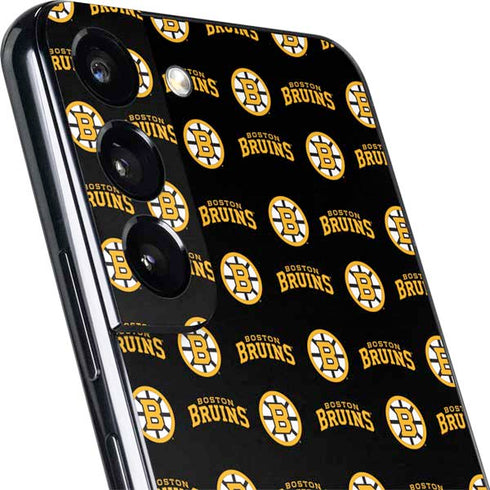 NHL Boston Bruins Pattern Galaxy S22 Plus Skin