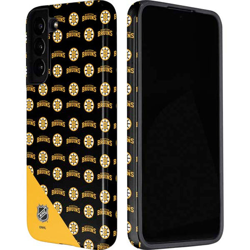 NHL Boston Bruins Pattern Galaxy S22 Pro Case