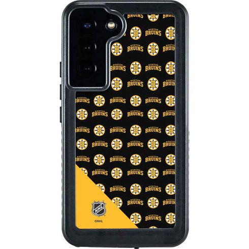 NHL Boston Bruins Pattern Galaxy S23 Plus Waterproof Case