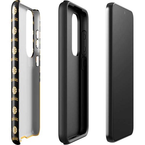 NHL Boston Bruins Pattern Galaxy S23 Pro Case