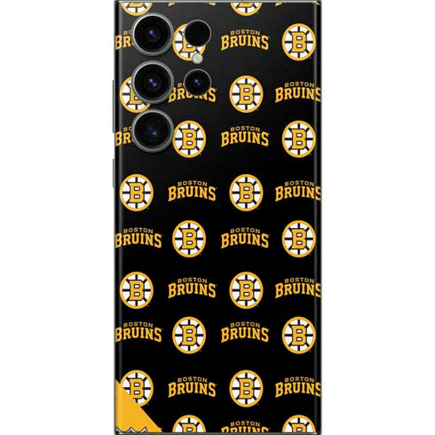 NHL Boston Bruins Pattern Galaxy Skins