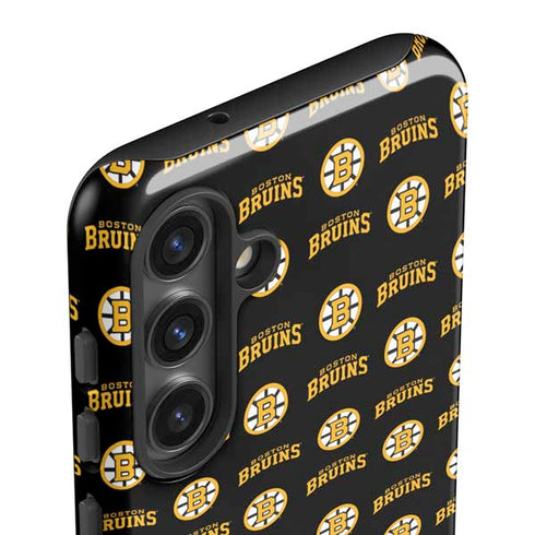 NHL Boston Bruins Pattern Galaxy S24 Plus Impact Case