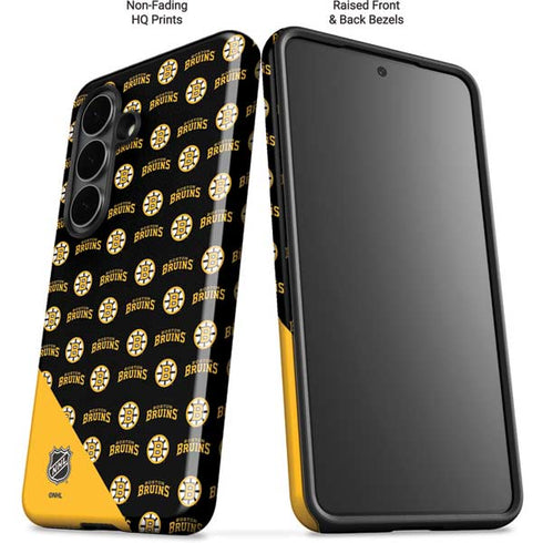 NHL Boston Bruins Pattern Galaxy S26 Impact Case