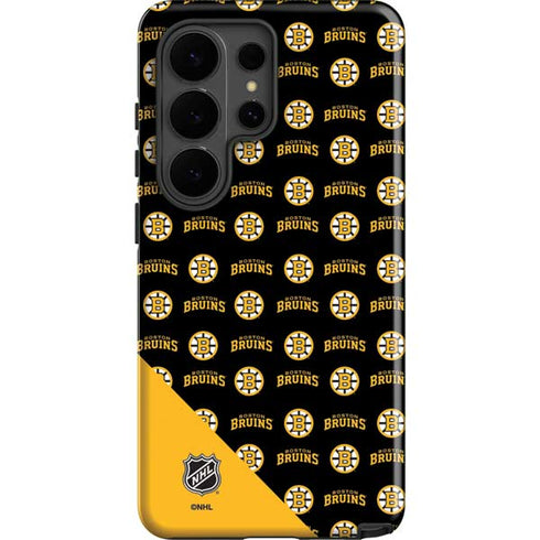 NHL Boston Bruins Pattern Galaxy S26 Ultra Impact Case