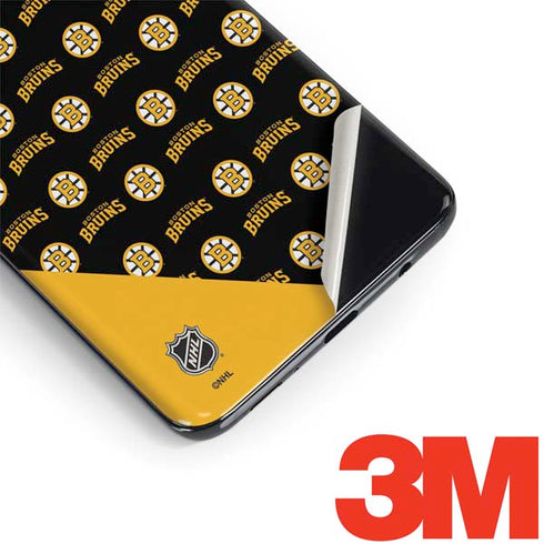 NHL Boston Bruins Pattern Galaxy S9 Skin