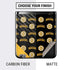 NHL Boston Bruins Pattern Galaxy Z Flip Skin