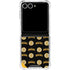 NHL Boston Bruins Pattern Galaxy Z Flip7 Clear Case