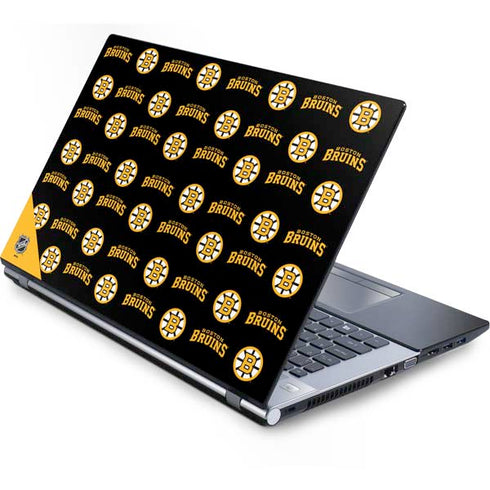 NHL Boston Bruins Pattern Generic Laptop Skin