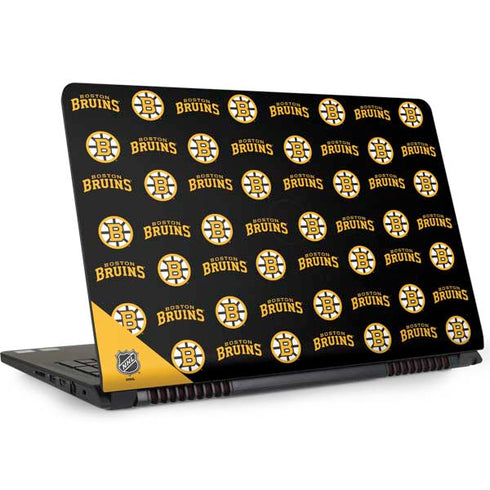 NHL Boston Bruins Pattern Dell Inspiron Skin