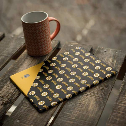 NHL Boston Bruins Pattern iPad Skins
