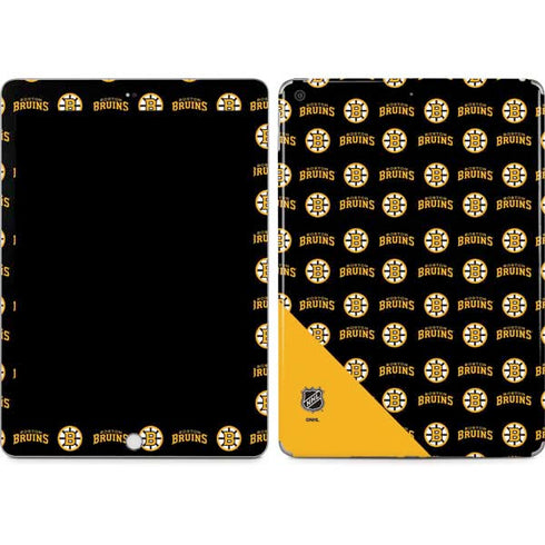 NHL Boston Bruins Pattern Apple iPad Skin