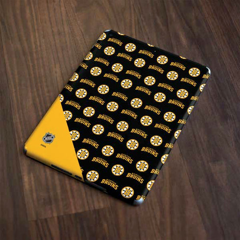 NHL Boston Bruins Pattern Apple iPad Skin