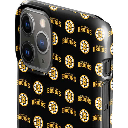 NHL Boston Bruins Pattern iPhone 11 Pro Lite Case