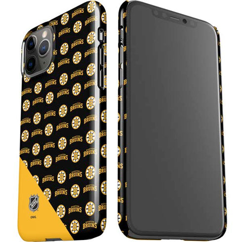 NHL Boston Bruins Pattern iPhone 11 Pro Lite Case