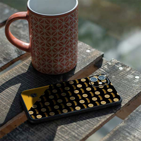 NHL Boston Bruins Pattern iPhone 11 Skin