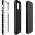 NHL Boston Bruins Pattern iPhone 12 Mini Impact Case