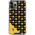 NHL Boston Bruins Pattern iPhone 12 Pro Clear Case