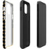 NHL Boston Bruins Pattern iPhone 12 Pro Impact Case