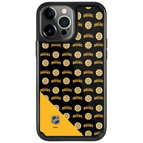 NHL Boston Bruins Pattern iPhone Cases