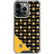 NHL Boston Bruins Pattern iPhone 13 Pro Clear Case