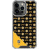 NHL Boston Bruins Pattern iPhone 13 Pro Clear Case