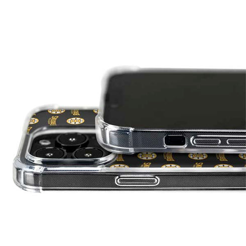 NHL Boston Bruins Pattern iPhone 13 Pro MagSafe Case