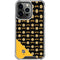 NHL Boston Bruins Pattern iPhone 14 Pro Clear Case