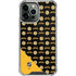 NHL Boston Bruins Pattern iPhone 14 Pro Max Clear Case