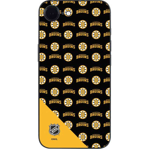 NHL Boston Bruins Pattern iPhone 16e Skin