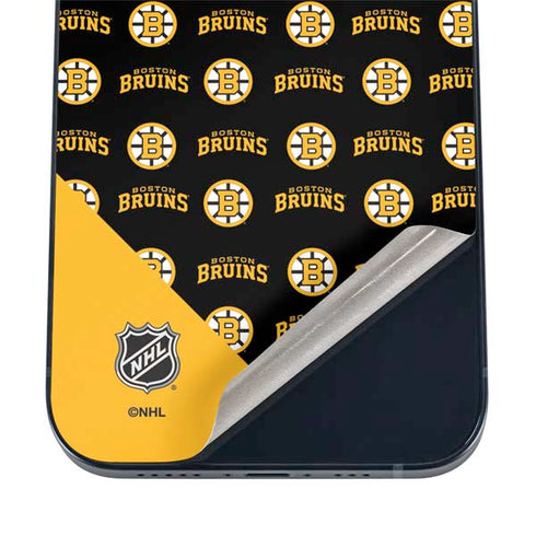 NHL Boston Bruins Pattern iPhone 17 Air Skin