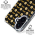 NHL Boston Bruins Pattern iPhone 17 Clear Case