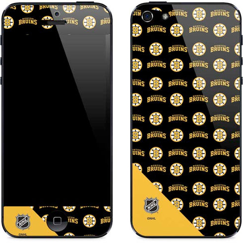 NHL Boston Bruins Pattern iPhone 5/5s/5SE Skin