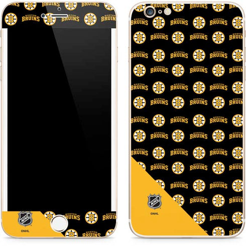NHL Boston Bruins Pattern iPhone 6/6s Plus Skin