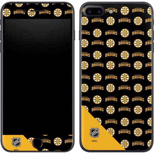 NHL Boston Bruins Pattern iPhone 7 Plus Skin