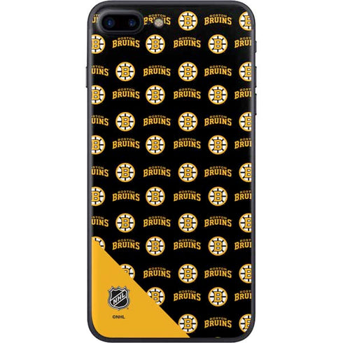 NHL Boston Bruins Pattern iPhone 8 Plus Skin
