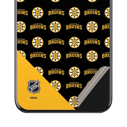 NHL Boston Bruins Pattern iPhone SE (2nd & 3rd Gen) Skin